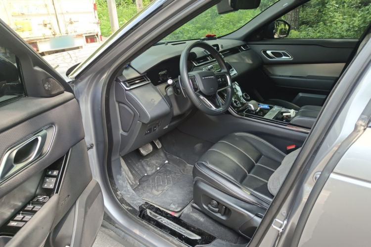 Used Land Rover Range Velar 2021 P250 Sparkling Black Limited Edition Driver Seat