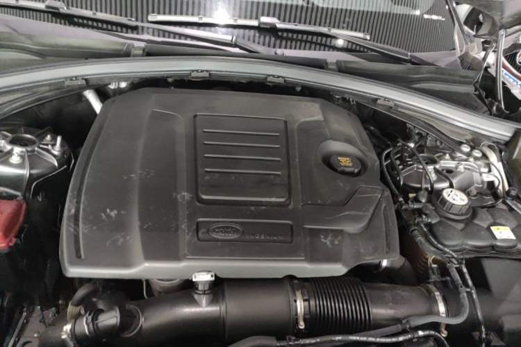 Used Land Rover Range Velar 2021 P250 Sparkling Black Limited Edition Engine Bay