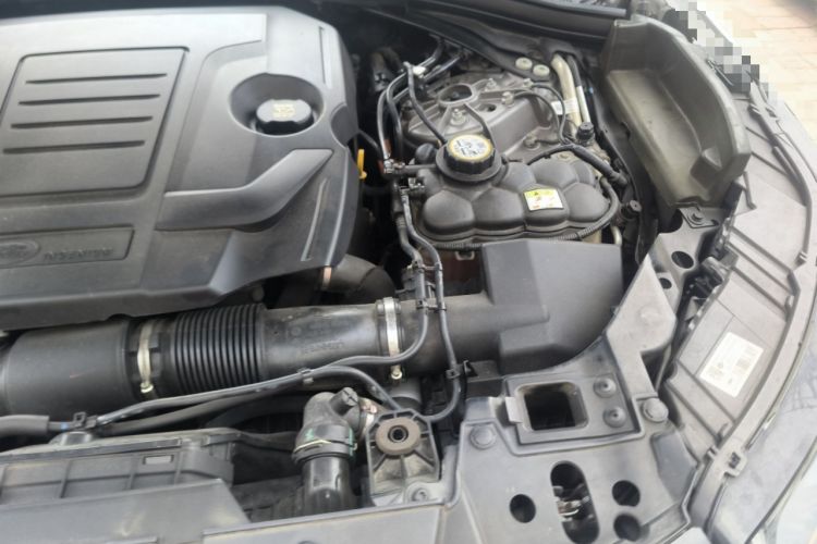Used Land Rover Range Velar 2021 P250 Sparkling Black Limited Edition Engine Bay Left