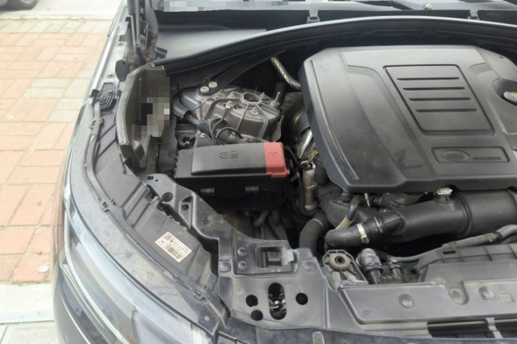 Used Land Rover Range Velar 2021 P250 Sparkling Black Limited Edition Engine Bay Right