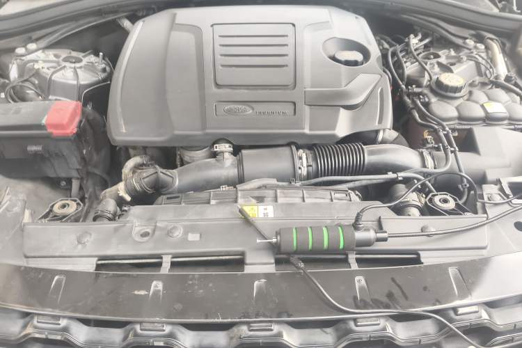 Used Land Rover Range Velar 2021 P250 Sparkling Black Limited Edition Engine Bay