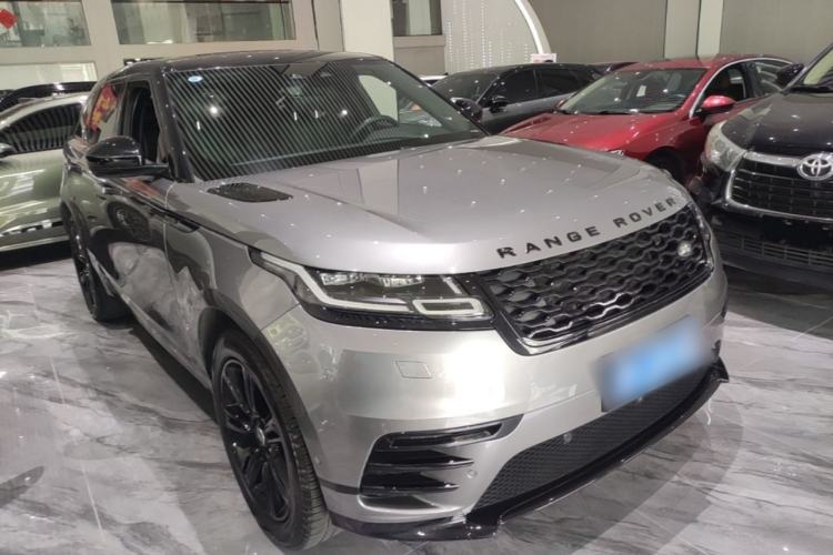 Used Land Rover Range Velar 2021 P250 Sparkling Black Limited Edition Front Right 45 Deg