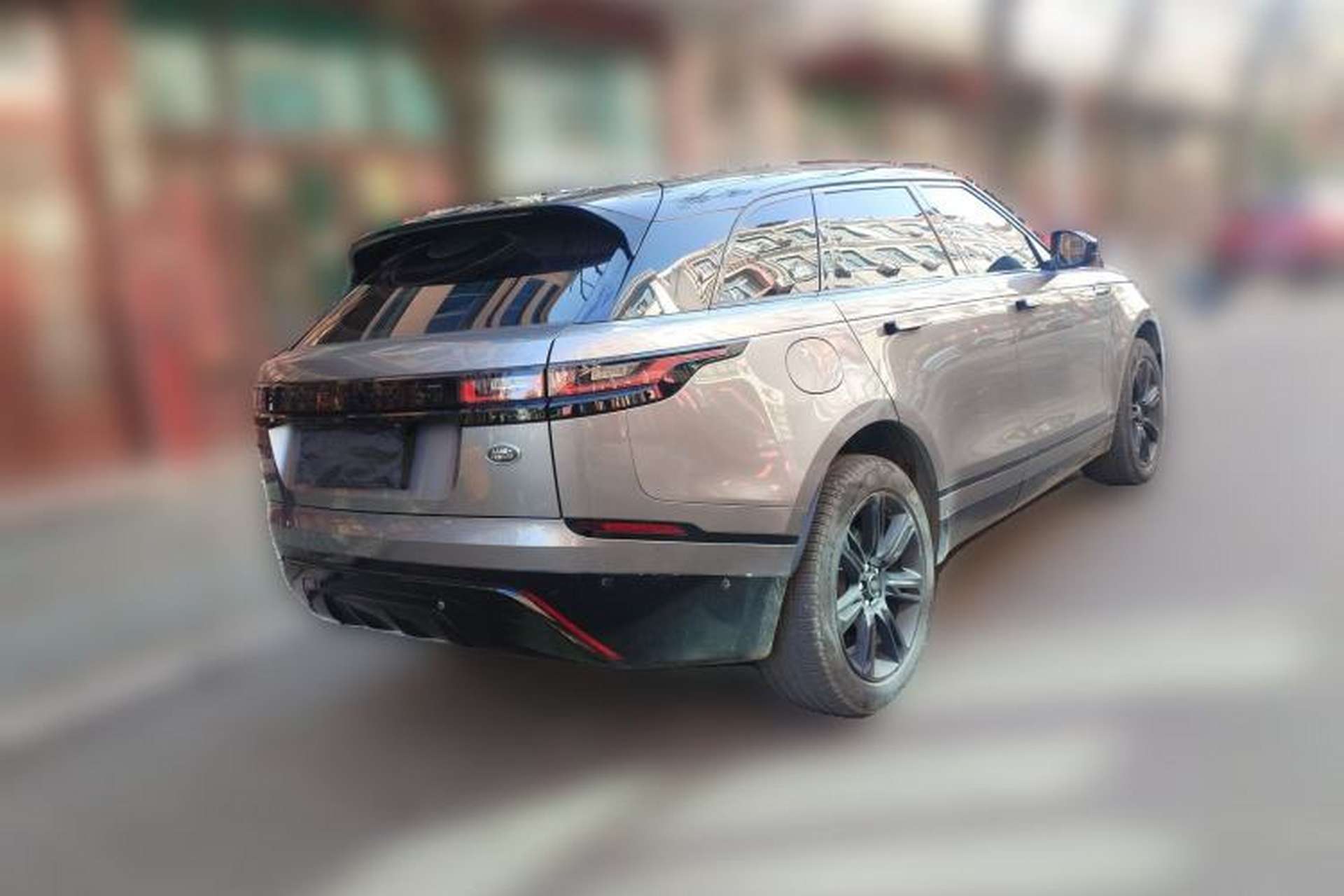 Used Land Rover Range Velar 2021 P250 Sparkling Black Limited Edition Rear Right 45 Deg