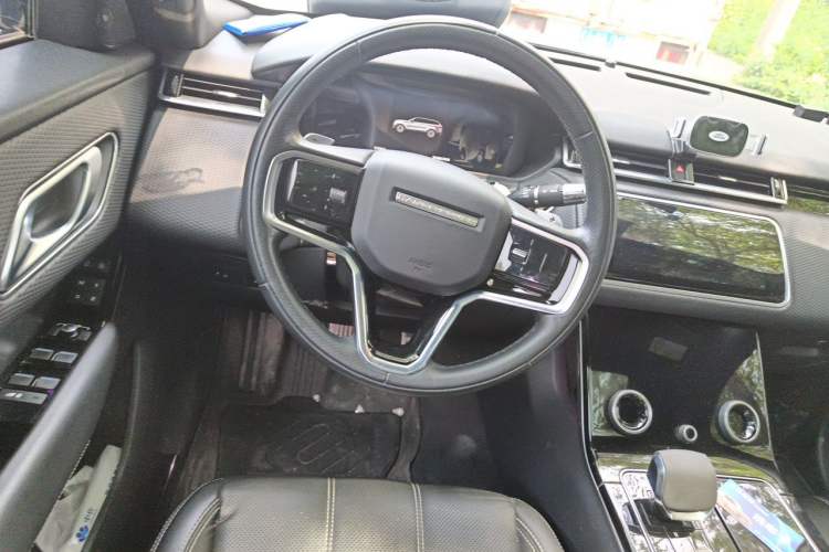 Used Land Rover Range Velar 2021 P250 Sparkling Black Limited Edition Steering Wheel