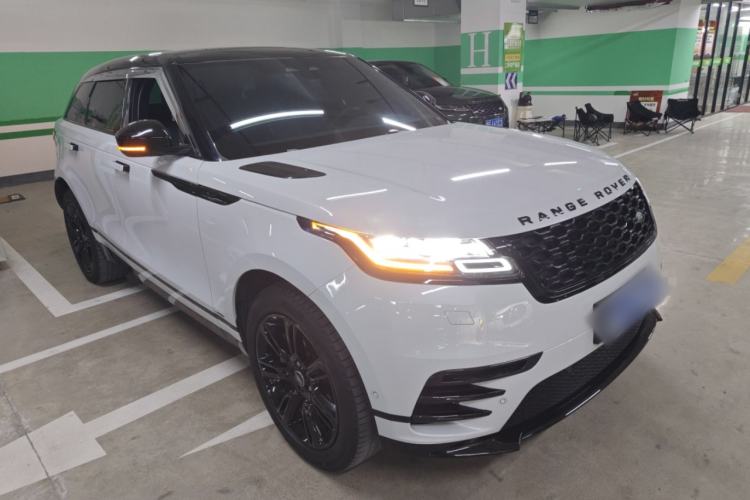 Used Land Rover Range Velar 2021 P250 Sparkling Black Limited Edition Front Right 45 Deg