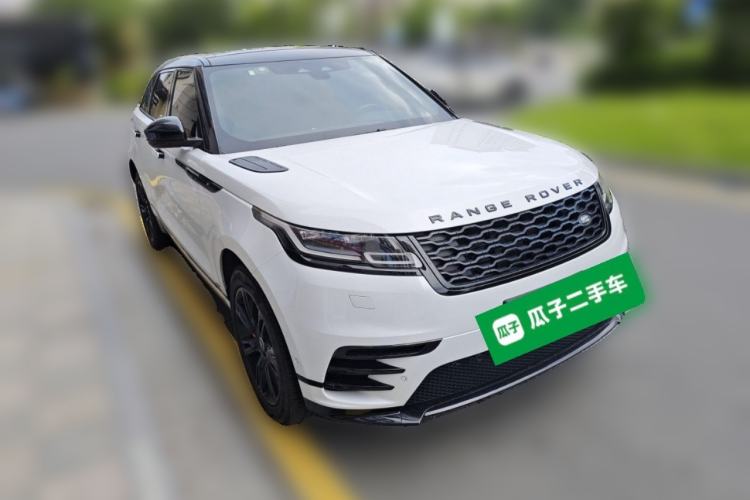 Used Land Rover Range Velar 2021 P250 Sparkling Black Limited Edition Front Right 45 Deg