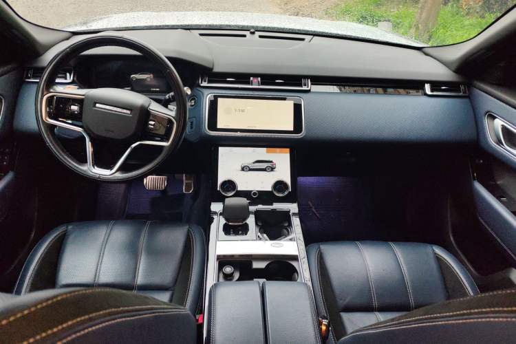 Used Land Rover Range Velar 2021 P250 Sparkling Black Limited Edition Interior 2