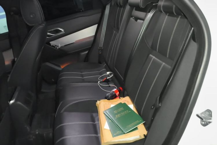 Used Land Rover Range Velar 2021 P250 Sparkling Black Limited Edition Left Rear Seat