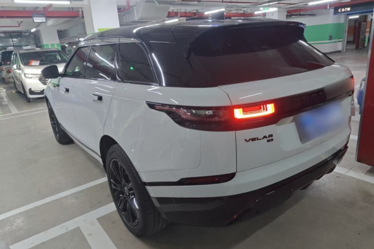 Used Land Rover Range Velar 2021 P250 Sparkling Black Limited Edition Rear Left 45 Deg