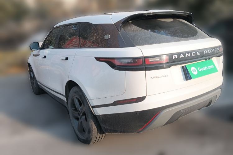 Used Land Rover Range Velar 2021 P250 model Rear Left 45 Deg