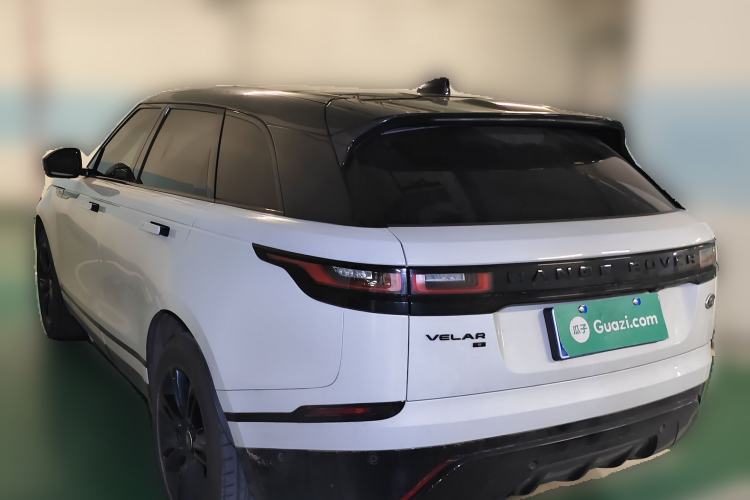 Used Land Rover Range Velar 2021 P250 Sparkling Black Limited Edition Rear Left 45 Deg
