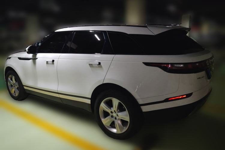 Used Land Rover Range Velar 2021 P250 model Rear Left 45 Deg