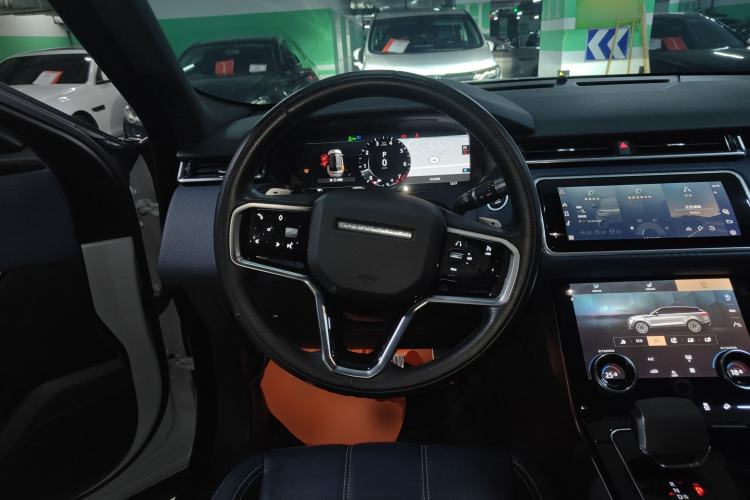 Used Land Rover Range Velar 2021 P250 Sparkling Black Limited Edition Steering Wheel