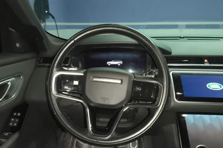 Used Land Rover Range Velar 2021 P250 Sparkling Black Limited Edition Steering Wheel