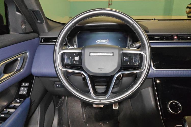 Used Land Rover Range Velar 2021 P250 Sparkling Black Limited Edition Steering Wheel