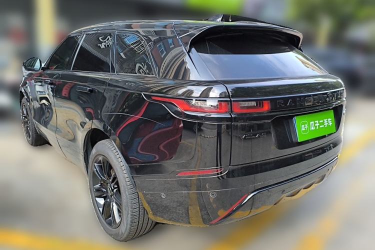 Used Land Rover Range Velar 2023 250 PS Ebony Black Limited Edition Rear Left 45 Deg