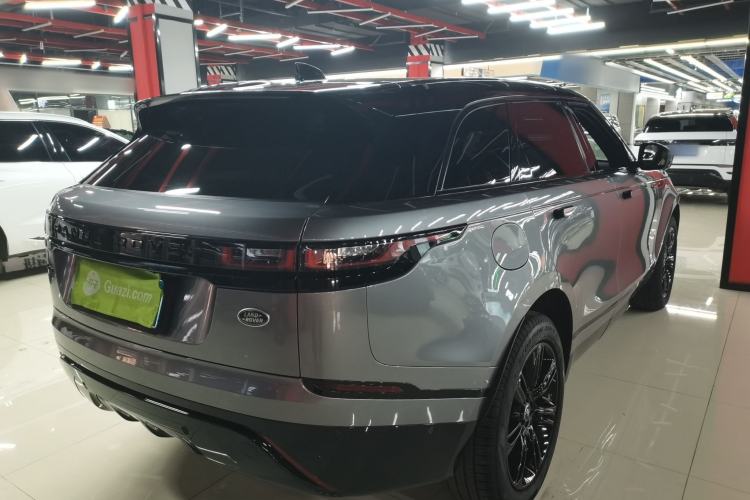 Used Land Rover Range Velar 2023 250 PS Ebony Black Limited Edition Rear Right 45 Deg