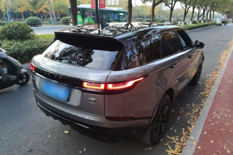 Used Land Rover Range Velar 2023 250 PS Ebony Black Limited Edition Rear Right 45 Deg