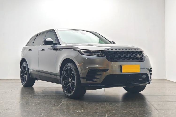 Used Land Rover Range Velar 2023 250 PS Ebony Black Limited Edition Front Right 45 Deg