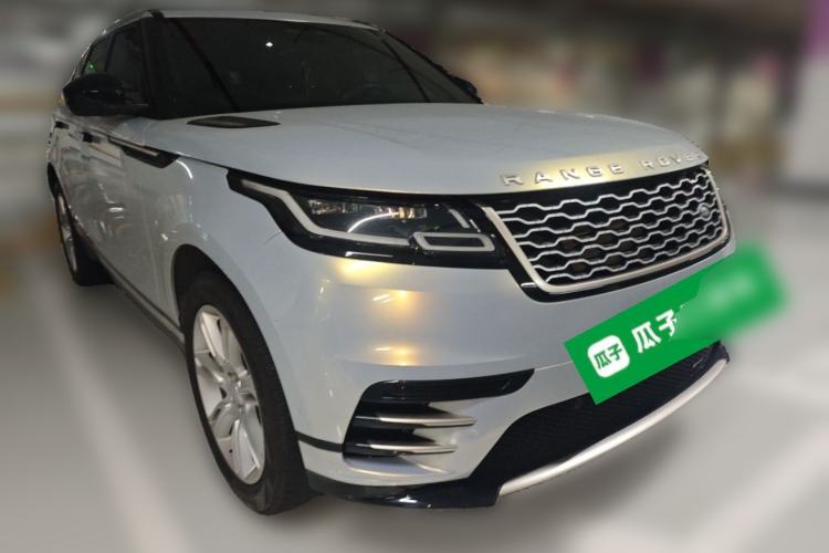 Used Land Rover Range Velar 2023 250 PS Ebony Black Limited Edition Front Right 45 Deg