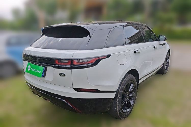 Used Land Rover Range Velar 2023 250 PS Ebony Black Limited Edition Rear Right 45 Deg