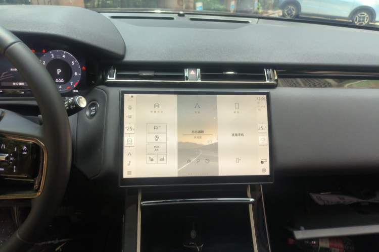 Used Land Rover Range Velar 2024 S Model Audio And AC Panel