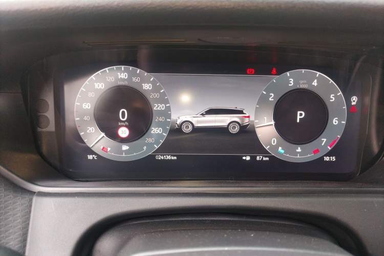Used Land Rover Range Velar 2024 S Model Instrument Cluster