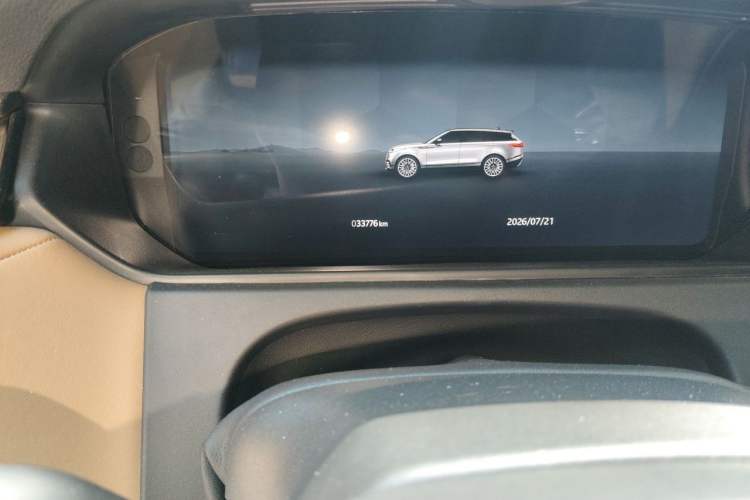 Used Land Rover Range Velar 2024 Dynamic HSE Odometer Close Up
