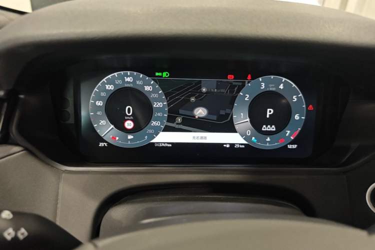 Used Land Rover Range Velar 2024 Dynamic SE Odometer Close Up
