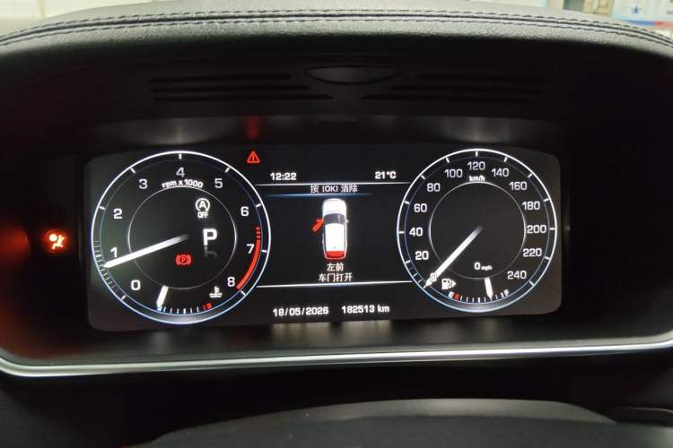 Used Land Rover Range Vogue 2014 3.0 V6 HSE U.S.-Spec Version Instrument Cluster