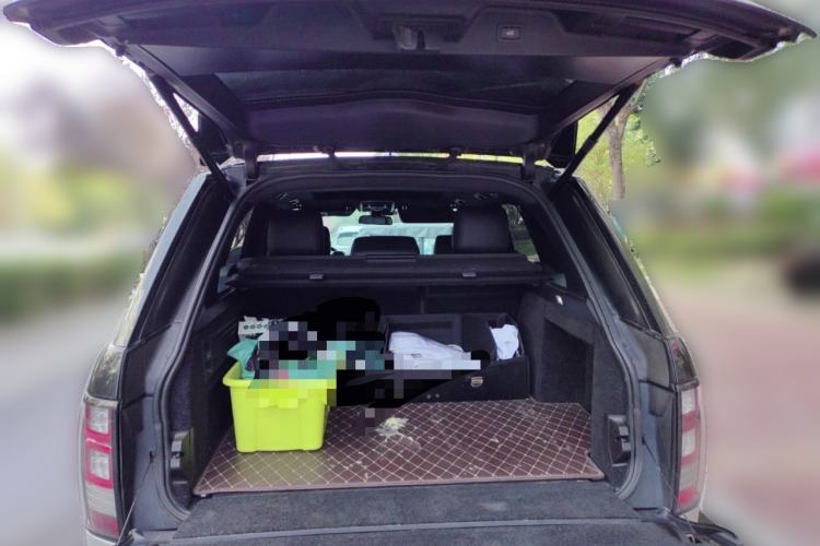 Used Land Rover Range Vogue 2014 3.0 V6 SC U.S.-Spec Version Trunk
