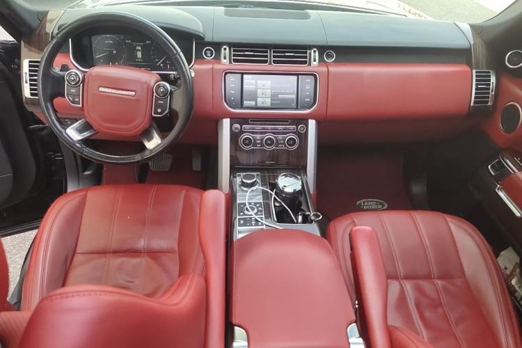 Used Land Rover Range Vogue 2015 3.0T V6 Gasoline U.S.-Spec Executive Edition Center Console
