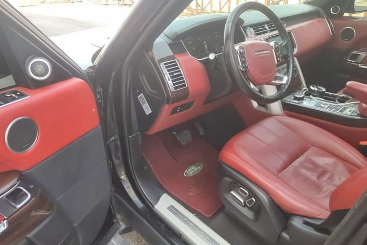 Used Land Rover Range Vogue 2015 3.0T V6 Gasoline U.S.-Spec Executive Edition Driver Seat