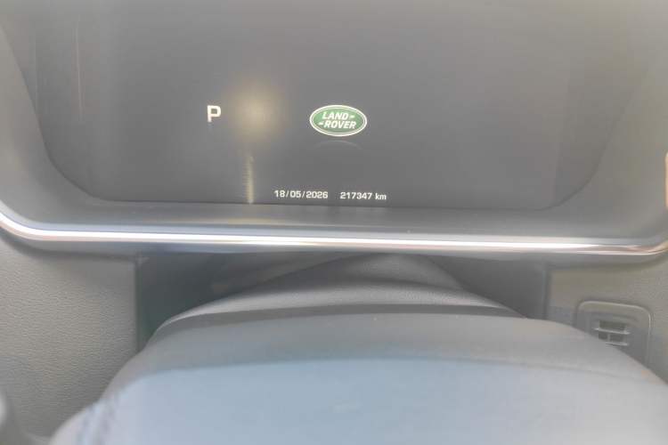Used Land Rover Range Vogue  Odometer Close Up
