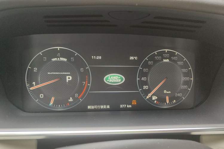 Used Land Rover Range Vogue 2016 3.0T Gasoline Parallel Import Instrument Cluster