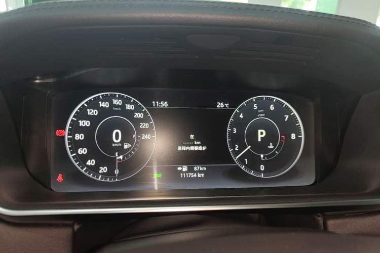 Used Land Rover Range Vogue 2017 3.0T Gasoline Base Version U.S. Specification Instrument Cluster
