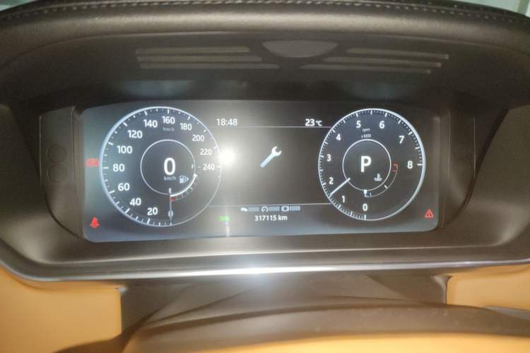 Used Land Rover Range Vogue 2017 3.0T Gasoline HSE U.S. Specification Instrument Cluster