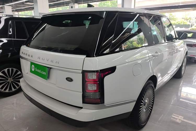 Used Land Rover Range Vogue 2017 3.0T Gasoline Base Version U.S. Specification Rear Right 45 Deg