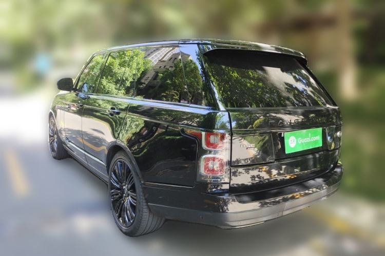 Used Land Rover Range Vogue 2021 3.0T P400 Gasoline Genesis Standard Wheelbase Obsidian Plus Edition Rear Left 45 Deg