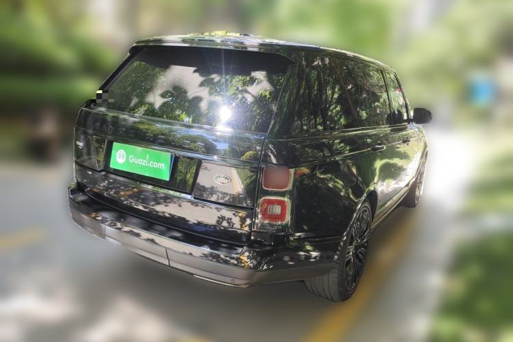 Used Land Rover Range Vogue 2021 3.0T P400 Gasoline Genesis Standard Wheelbase Obsidian Plus Edition Rear Right 45 Deg