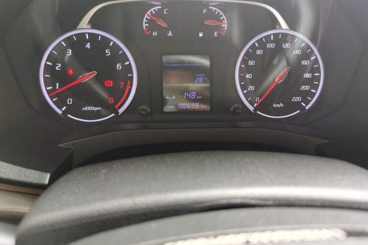 Used Land X2 2017 1.6L Manual Sharp Edition Odometer Close Up