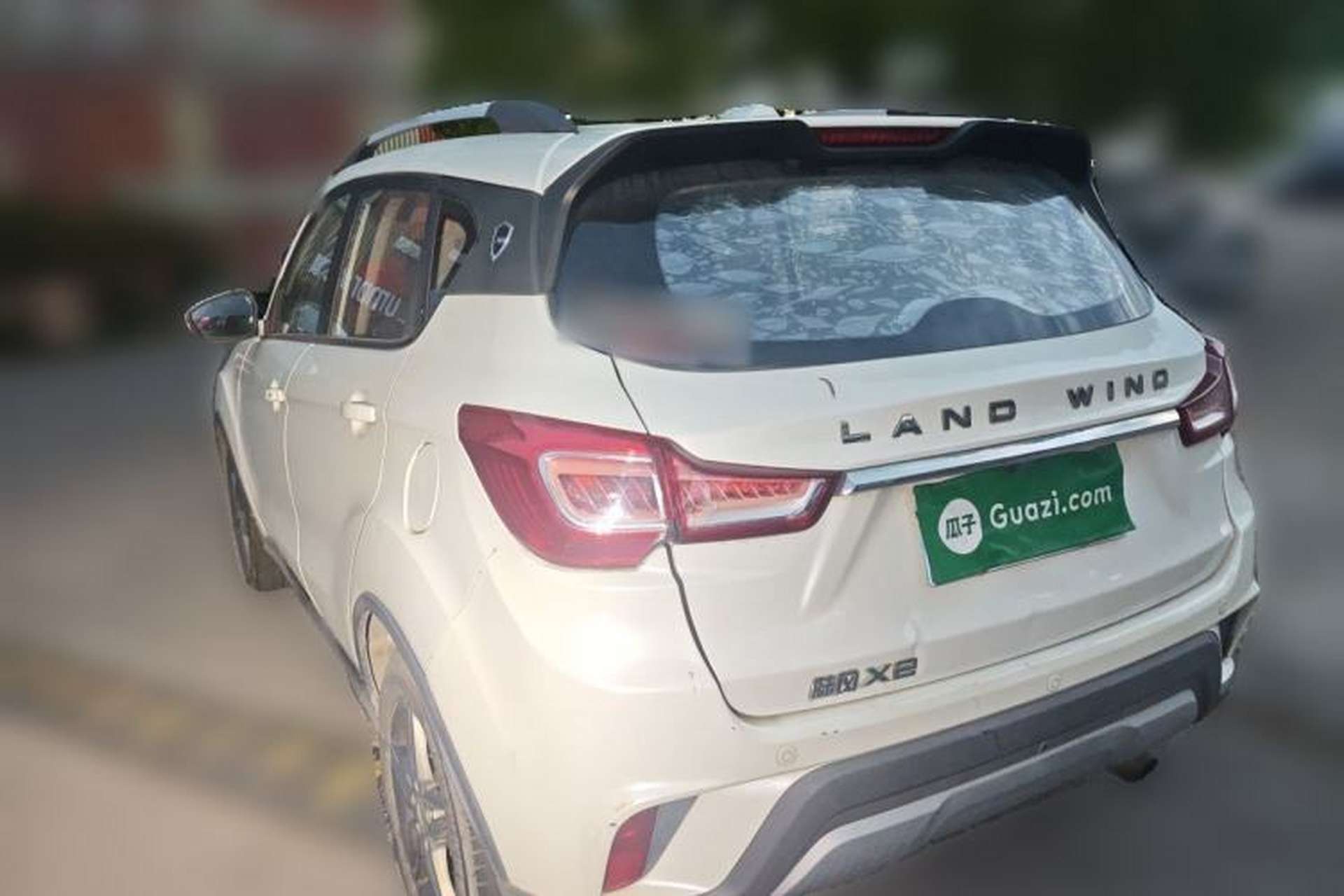Used Land X2 2017 1.6L Manual Jingrui Edition Rear Left 45 Deg