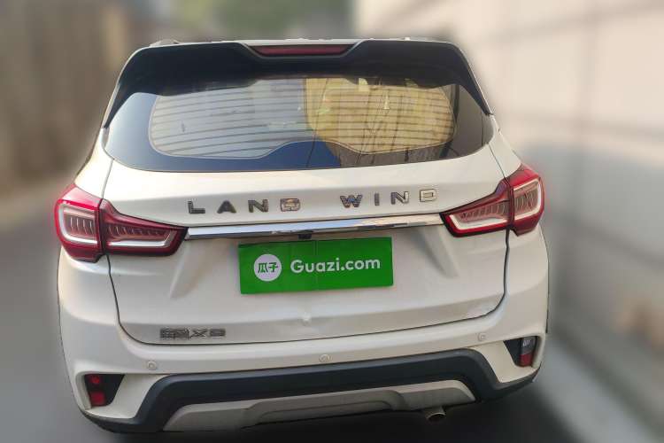 Used Land X2 2017 1.6L Manual Jingrui Edition Rear