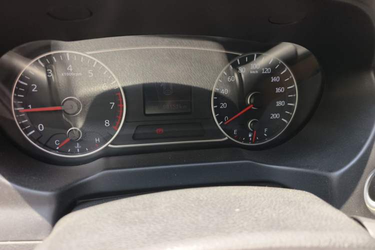 Used Land X5 2016 Plus 1.5T CVT Enjoyment Edition Odometer Close Up