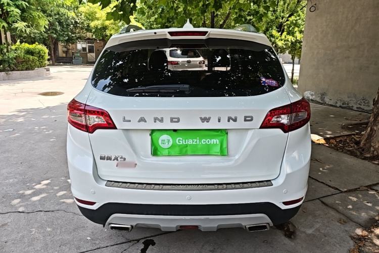 Used Land X5 2016 Plus 1.5T CVT Leading Edition Rear