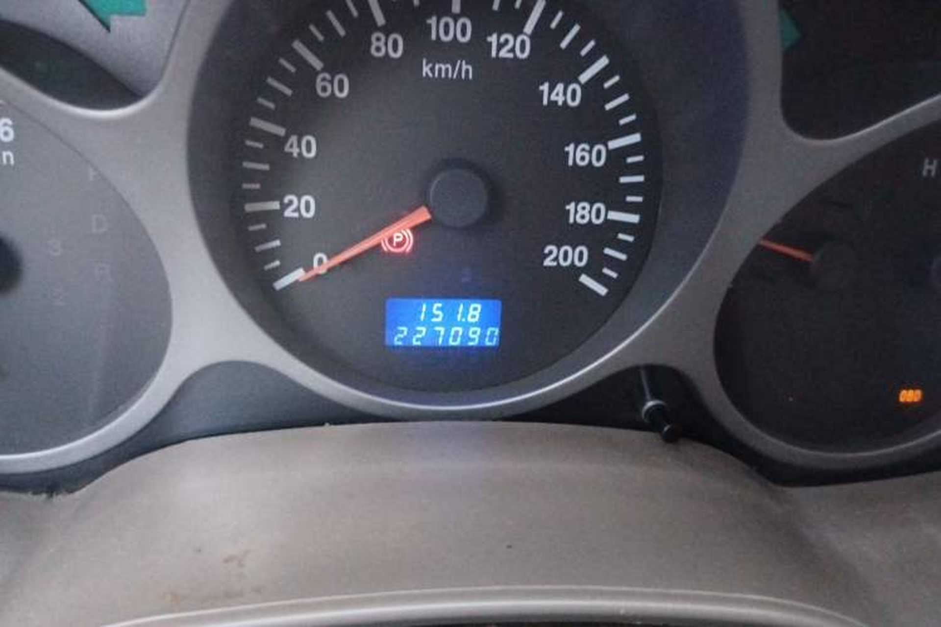 Used Land X6 2007 New Xushi Li 2.8L Two-Wheel Drive Standard Model Odometer Close Up