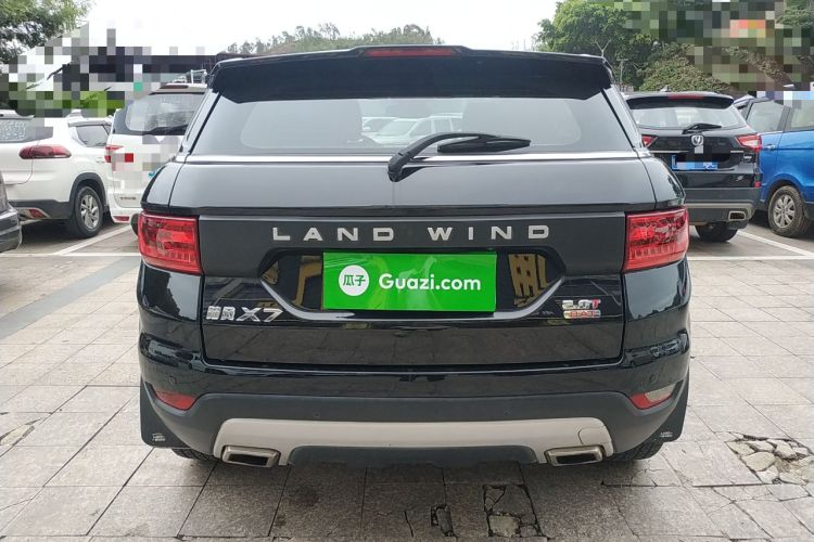 Used Land X7 2015 2.0T Panoramic Prestige Edition Rear