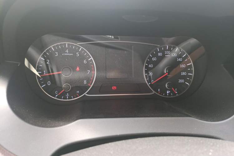 Used Land X7 2015 2.0T Panoramic Flagship Edition Odometer Close Up