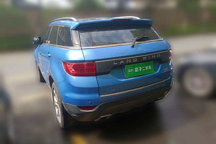 Used Land X7 2015 2.0T Panoramic Flagship Edition Rear Left 45 Deg