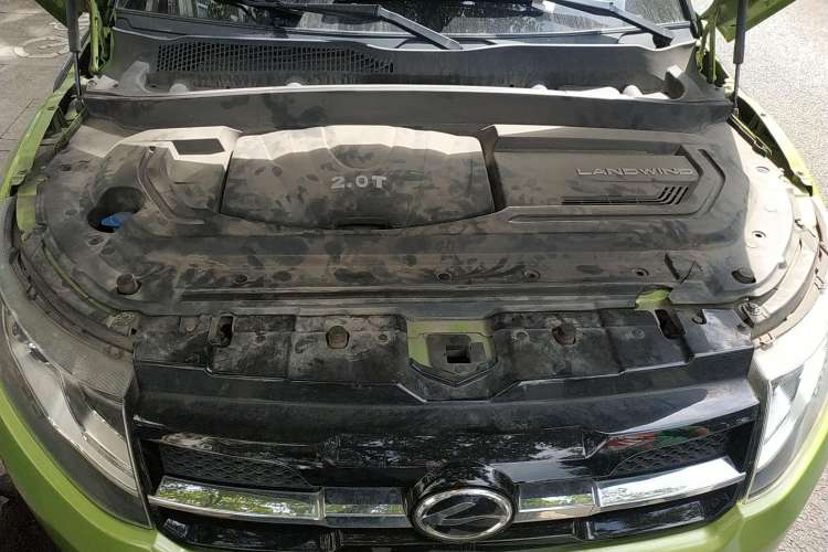 Used Land X7 2015 2.0T Panoramic Flagship Edition Engine Bay